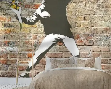 Banksy Poster Print Kunstdruk VRIJHEID Wysoka jakość