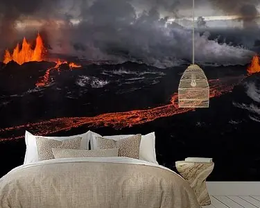 Holuhraun\\/Bardarbunga vulkaanuitbarsting (IJsland) Kup teraz