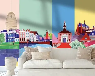 Gezicht op Leiden no.2 Nowość