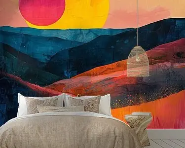 Maan Landschap Natuur Bergen Expressionisme nr. 5 Ostatnia szansa