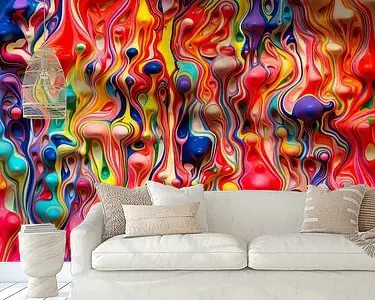 Darmowa dostawa Colorful Dripping