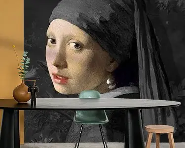 Meisje met de Parel - On Black Damask Edition Zamów teraz