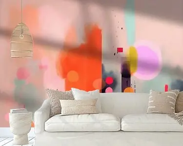 Kleurrijk modern en abstract in neon Zamów teraz