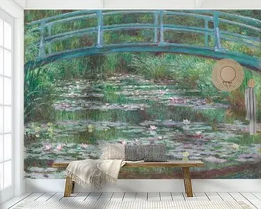 De Japanse brug en de waterlelies, Claude Monet Zamów teraz