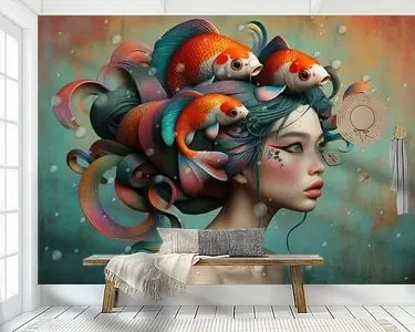 Darmowa dostawa the Koi Mermaid