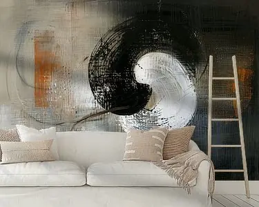 Modern abstract in wabi-sabi stijl Oferta