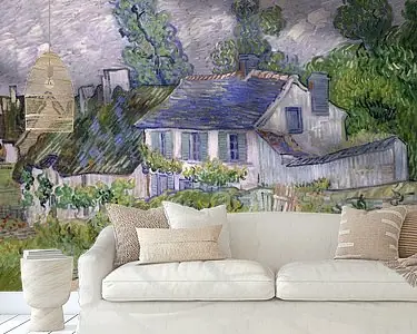 Vincent van Gogh. Huizen in Auvers Ekspresowa dostawa