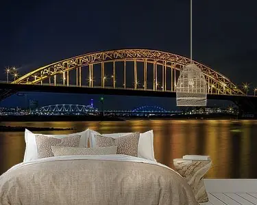 Waalbrug Nijmegen by Night - 1 Zamów teraz