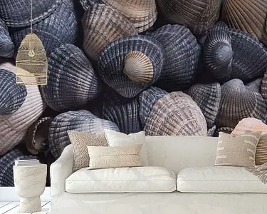 Schelpen in grijstinten en bruintinten Nowość