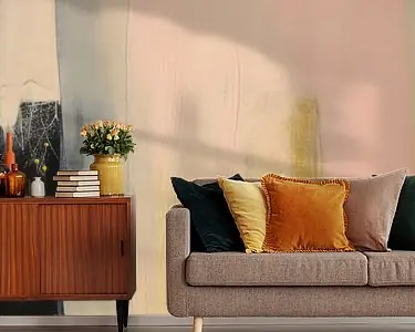 Rabat Modern abstract in pastelkleuren