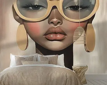 Wyprzedaż Fashionista, modern portret