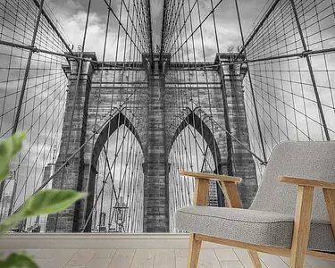 Szybka dostawa New York, Brooklyn Bridge