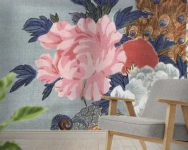 Ekspresowa dostawa Pauw en pioenrozen, Hiroshige