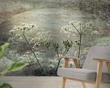 Tani Fluitenkruid. Japandi stijl. Wabi-Sabi.