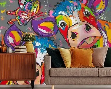 Kup teraz Kleurrijke Maffe Koeien