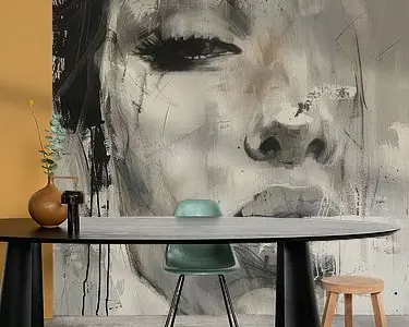 Modern Abstract Portret Ekspresowa dostawa