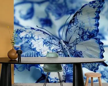 Vleugels van Delfts Blauw Premium