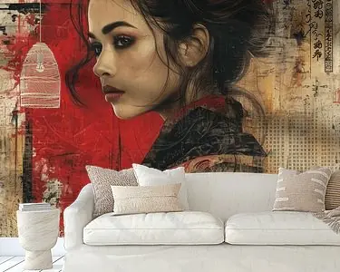 Niska cena Mixed media collage