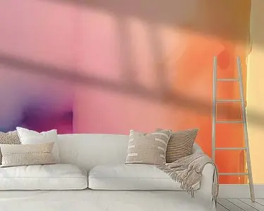 Niska cena Abstract werk neon vibes met pastel