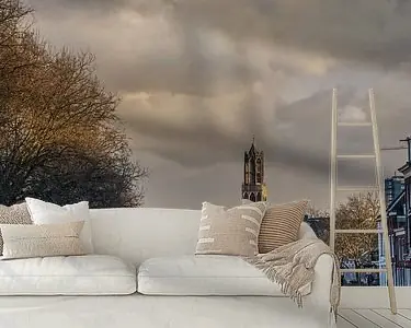 Oferta Uitzicht op de Bemuurde Weerd en de Domtoren in Utrecht