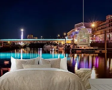 Kleurrijke skyline van Venlo Oferta