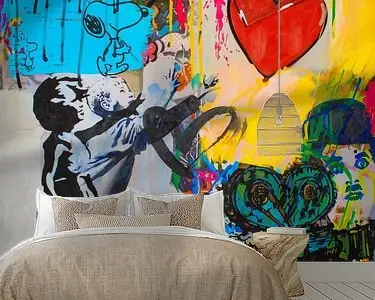 Zamów teraz Trouble with Balloon Ultra HD Banksy Homage