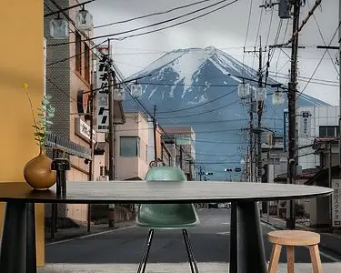 Honcho Street Mount Fuji II Bezpieczna płatność