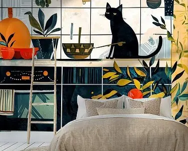 Kat in de keuken #kat #kattenleven Ekspresowa dostawa