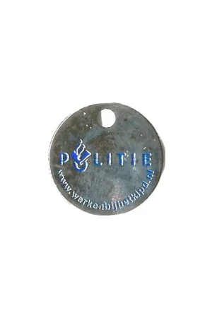 Zwrot pieniędzy Winkelwagen munt Nederland Politie werken bij KLPD