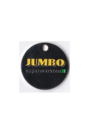 Zwrot pieniędzy Winkelwagen munt Nederland Jumbo supermarkten