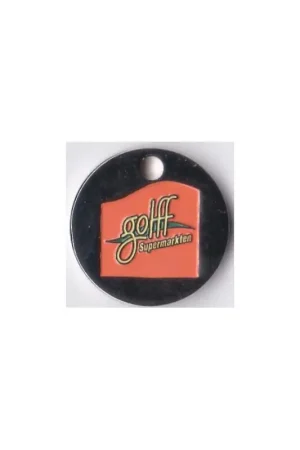 Winkelwagen munt Nederland Golff supermarkt Enschede Bezpieczna płatność