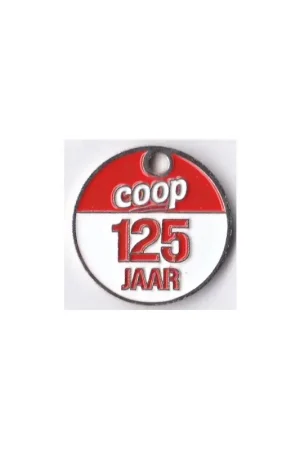 Winkelwagen munt Nederland COOP 125 jaar Nowość