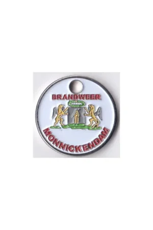 Autentyczny Winkelwagen munt Nederland Brandweer