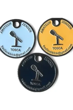 Oryginalny Winkelwagen munt Nederland Amateur zender Tosca