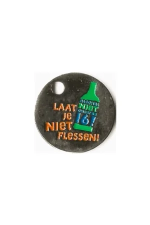 Zwrot pieniędzy Winkelwagen munt Nederland Alcohol zeg nee