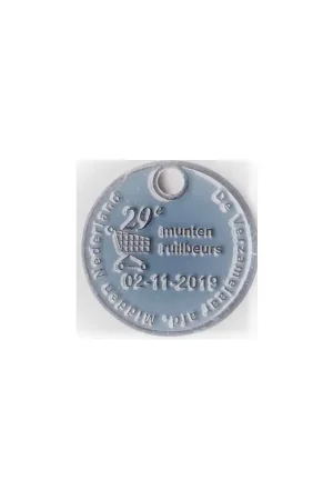 Winkelwagen munt Nederland 29e Munten ruilbeurs 2019 Oryginalny