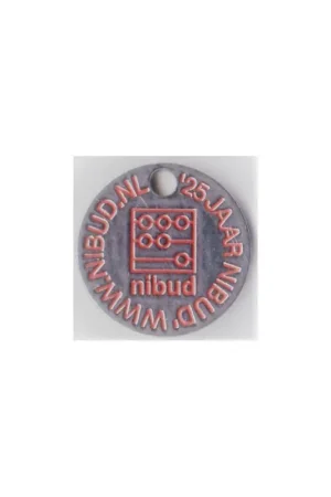 Oryginalny Winkelwagen munt Nederland 25 jaar NIBUD