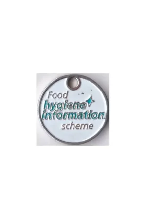 Winkelwagen munt Engeland Food Hygiëne Information Scheme Szybka dostawa