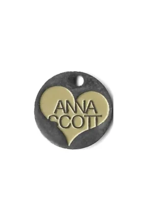 Winkelwagen munt Engeland Anna Scott geel Autentyczny