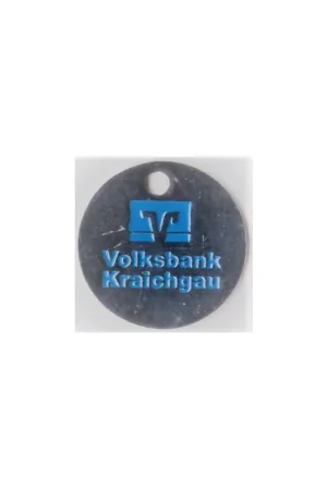 Winkelwagen munt Duitsland Volksbank Kraichgau Autentyczny