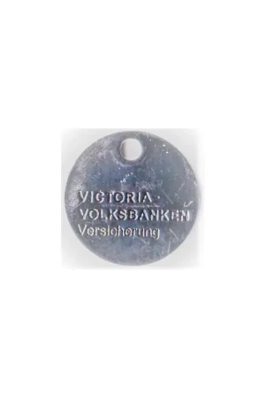 Winkelwagen munt Duitsland Victoria Volksbanken Rabat