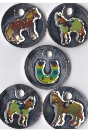 Winkelwagen munt Duitsland Paarden Tani