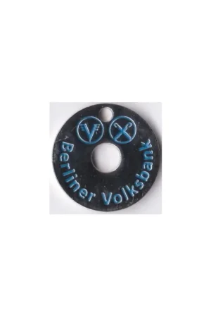 Winkelwagen munt Duitsland Berliner volksbank Promocja