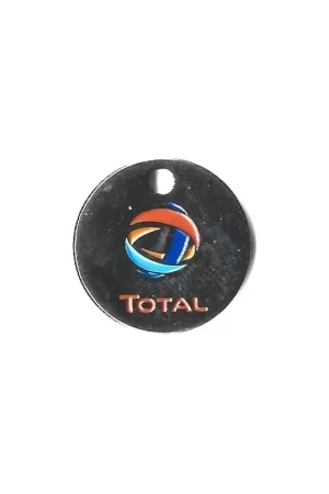 Autentyczny Winkelwagen munt Denemarken Total