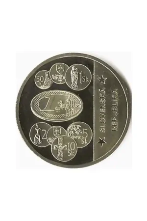 Penning Slovenië 2004 De nieuwe EU landen Ekspresowa dostawa