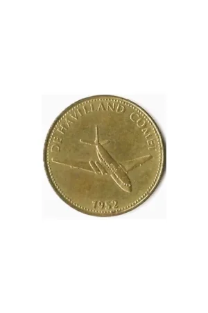 Penning Shell De Havilland Comet 1952 Autentyczny