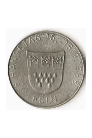 Penning Nederland Tiel 8e Hansetag 1988 met Koln Najlepsza cena