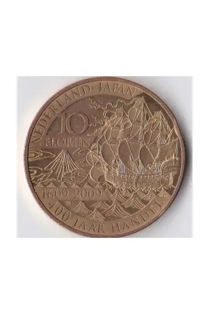 Steden 10 Florijn 400 jaar Nederland - Japan Niska cena