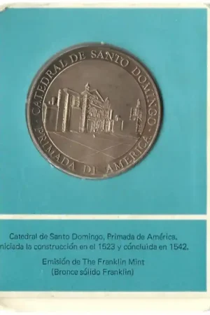 Penning The Franklin Mint Catedral de Santo Dominigo Primada de America Wyprzedaż