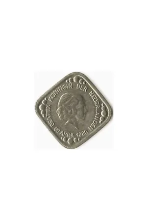 Penning Nederland Beatrix Koningin der Nederlanden 30 April 1980 Bezpieczna płatność